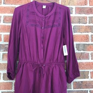 Old navy Purple Romper